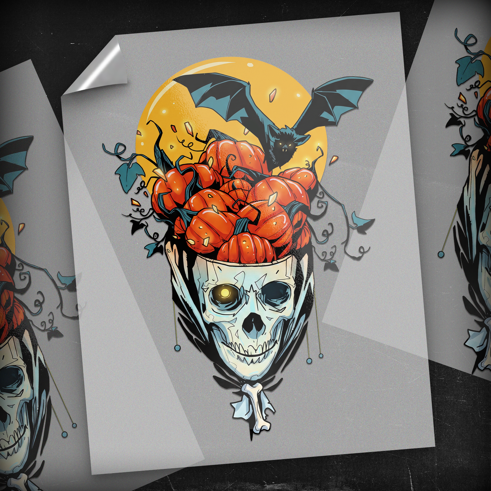 Halloween on the Brain - DTF Transfer