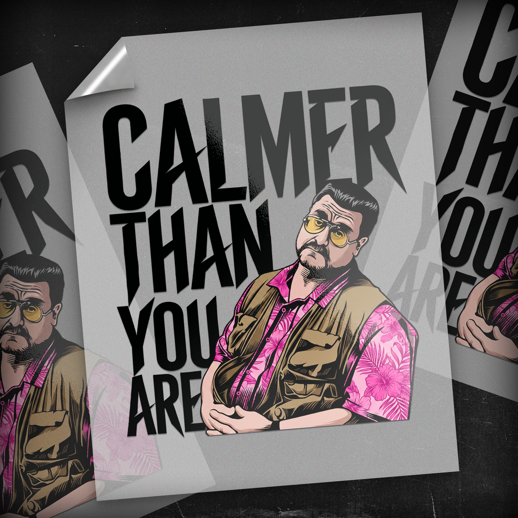 Calmer Than You - DTF Transfer