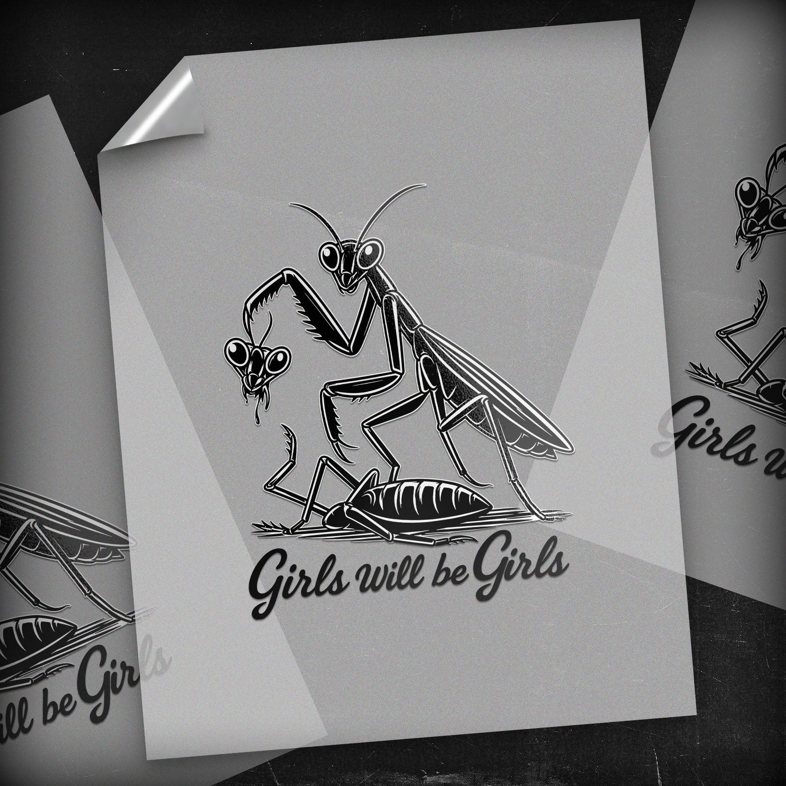 Girls will be Girls - DTF Transfer