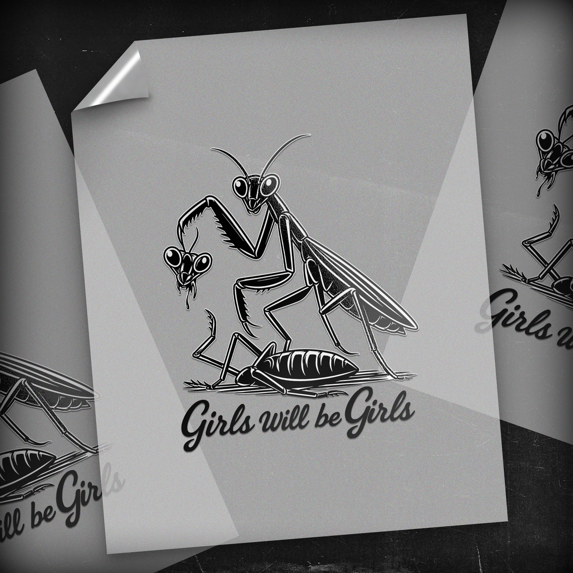 Girls will be Girls - DTF Transfer