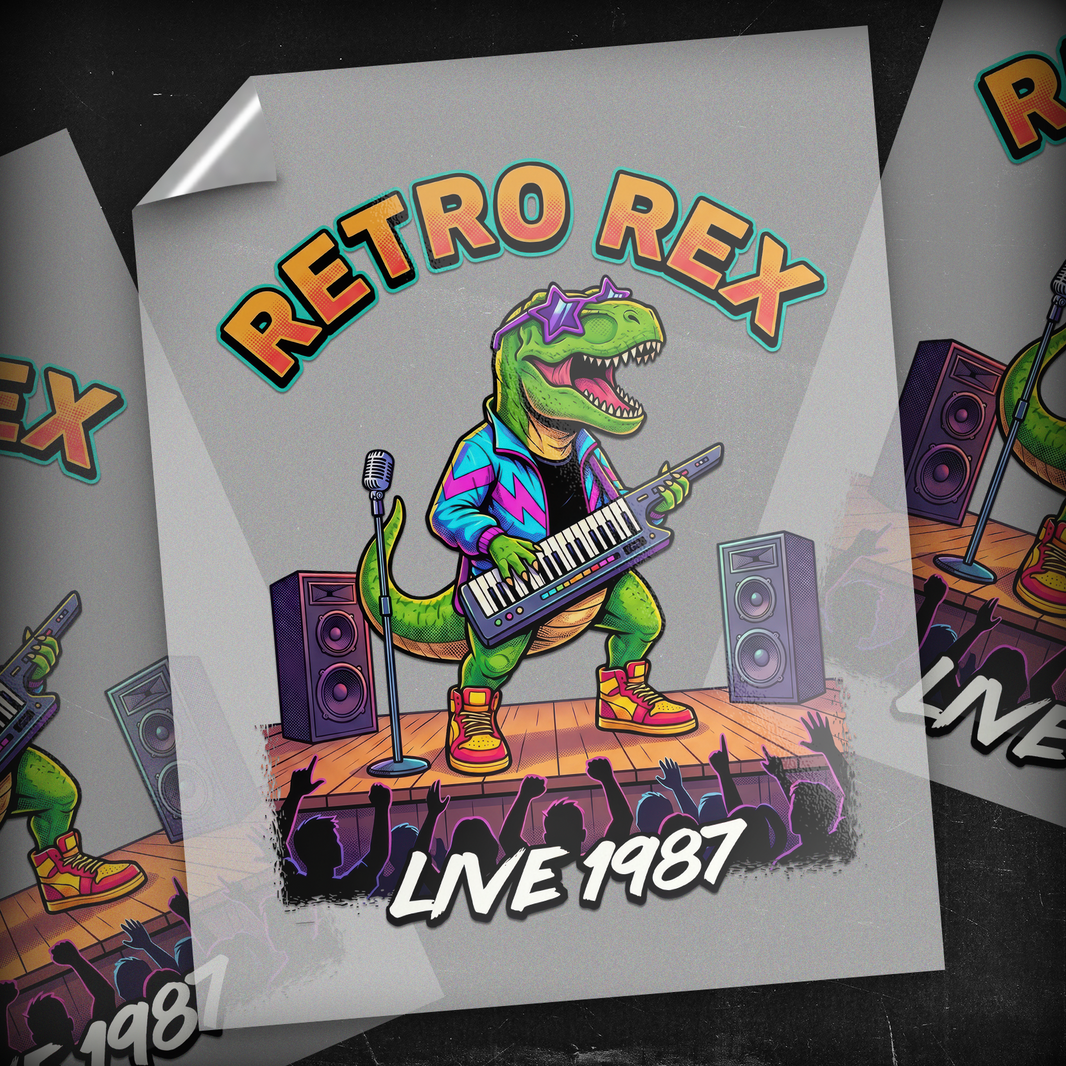 Retro Rex - DTF Transfer