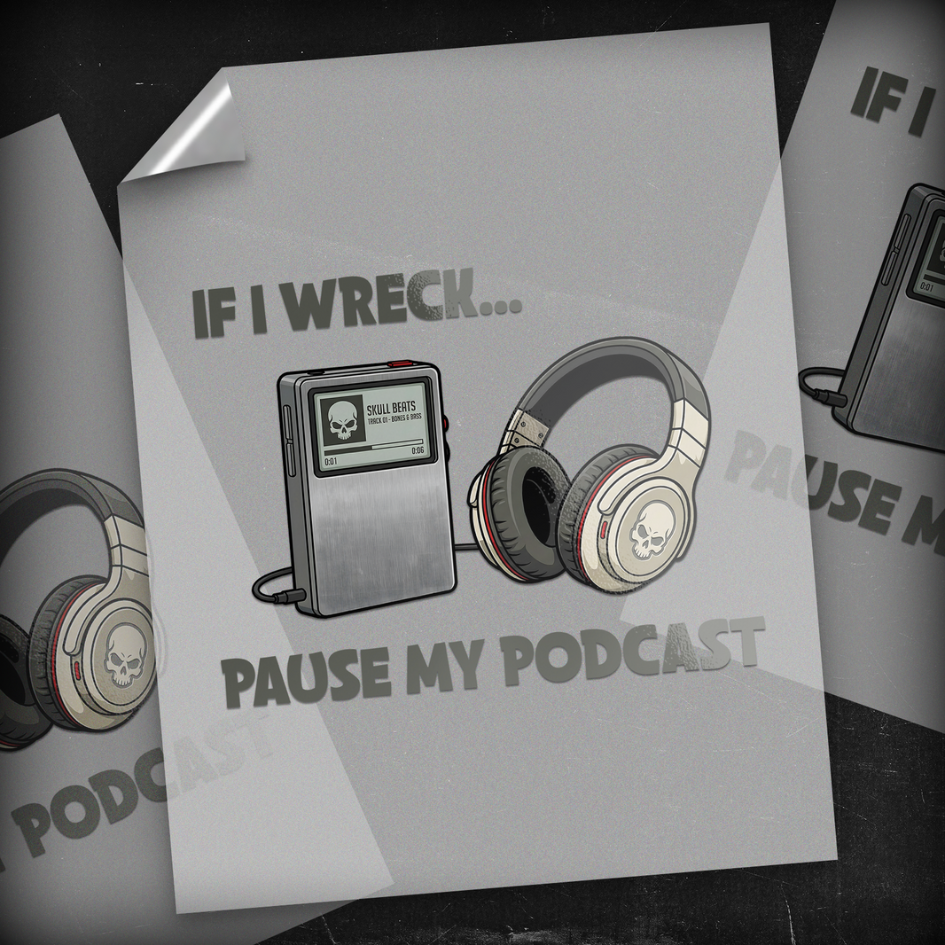 Pause my Podcast - DTF Transfer