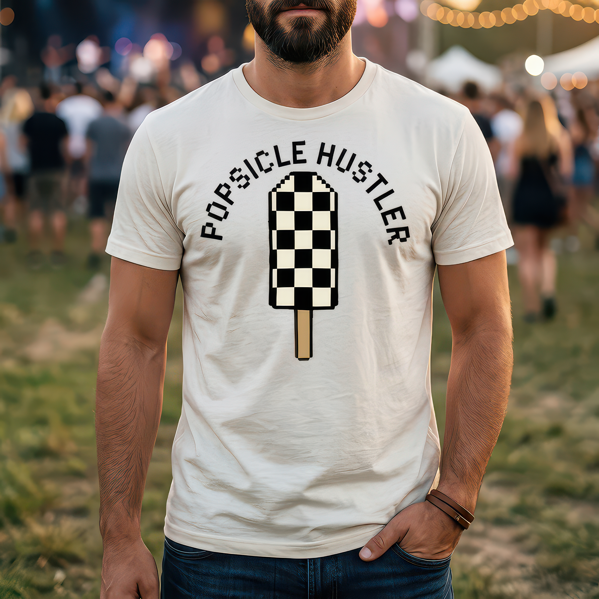 Pixel Popsicle Hustler - DTF Transfer