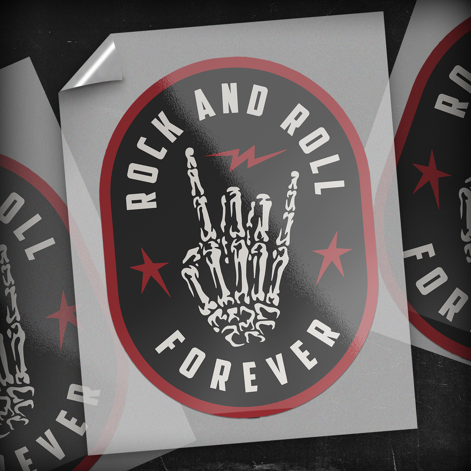 Rock and Roll Forever - DTF Transfer