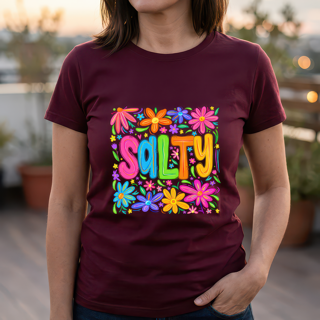 Floral Salty Retro Botanical - DTF Transfer