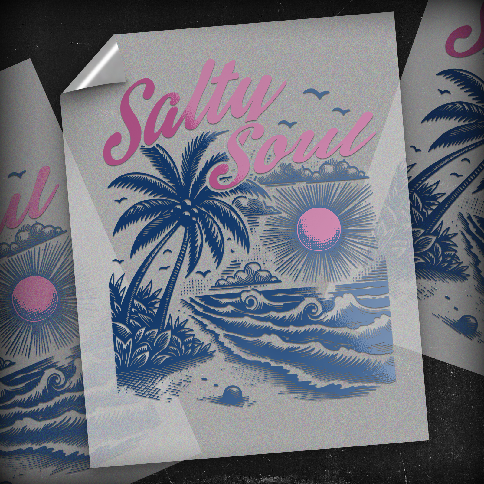 Salty Soul  - DTF Transfer