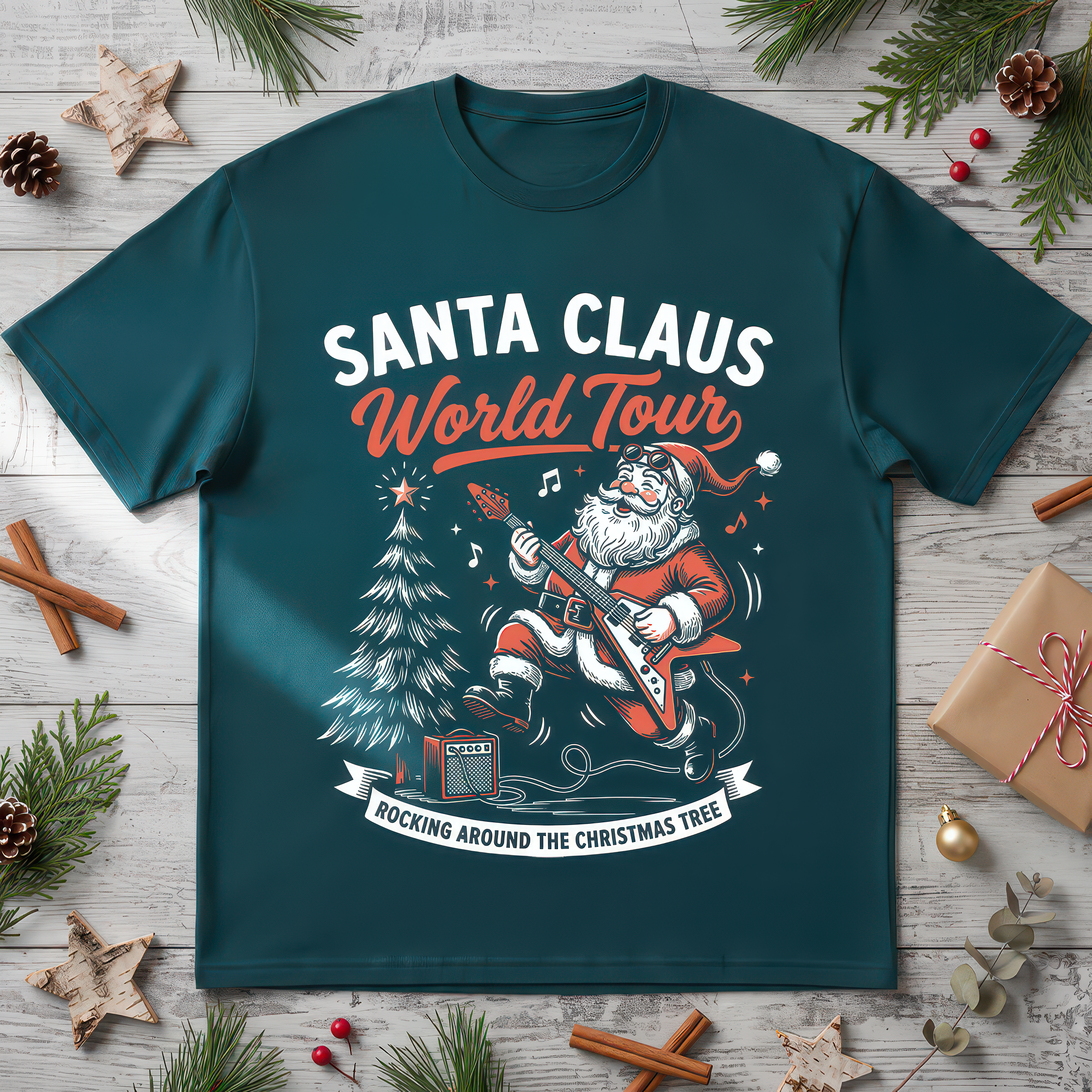 Santa Claus World Tour - DTF Transfer