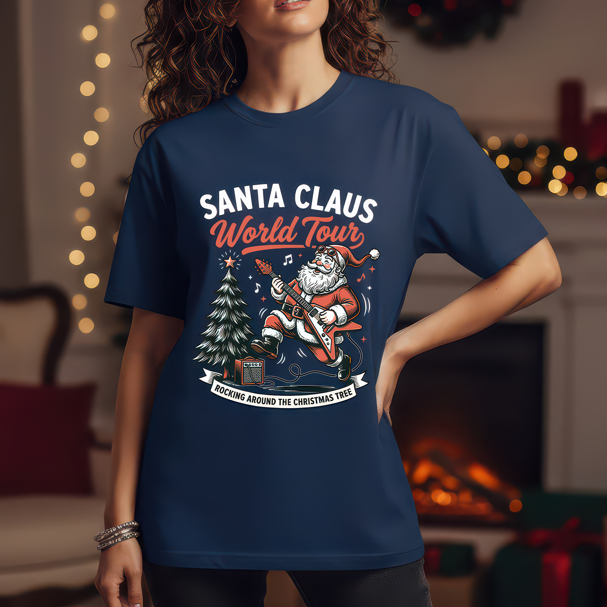 Santa Claus World Tour - DTF Transfer