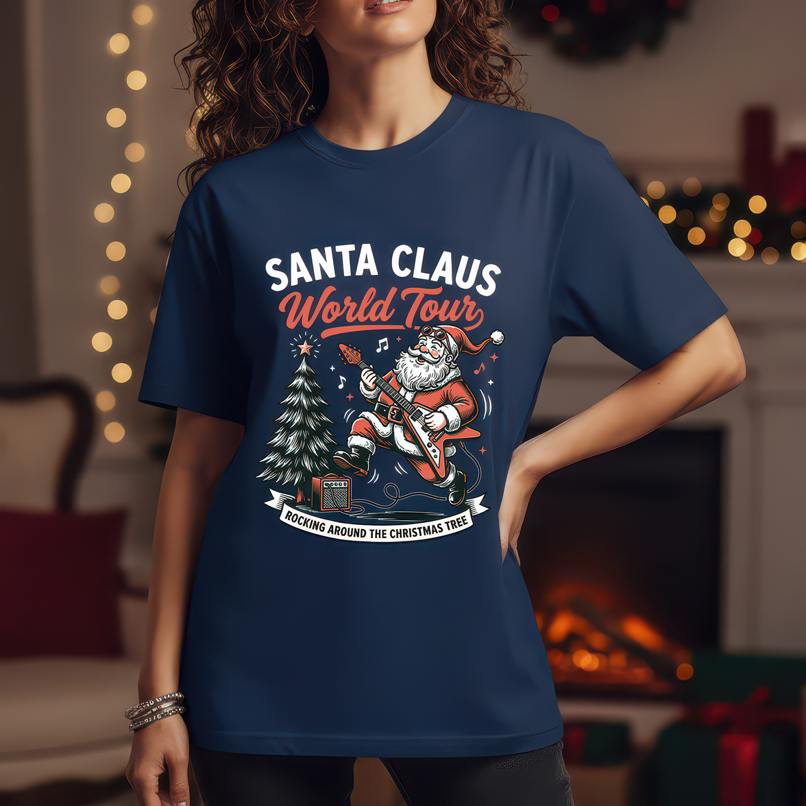 Santa Claus World Tour - DTF Transfer