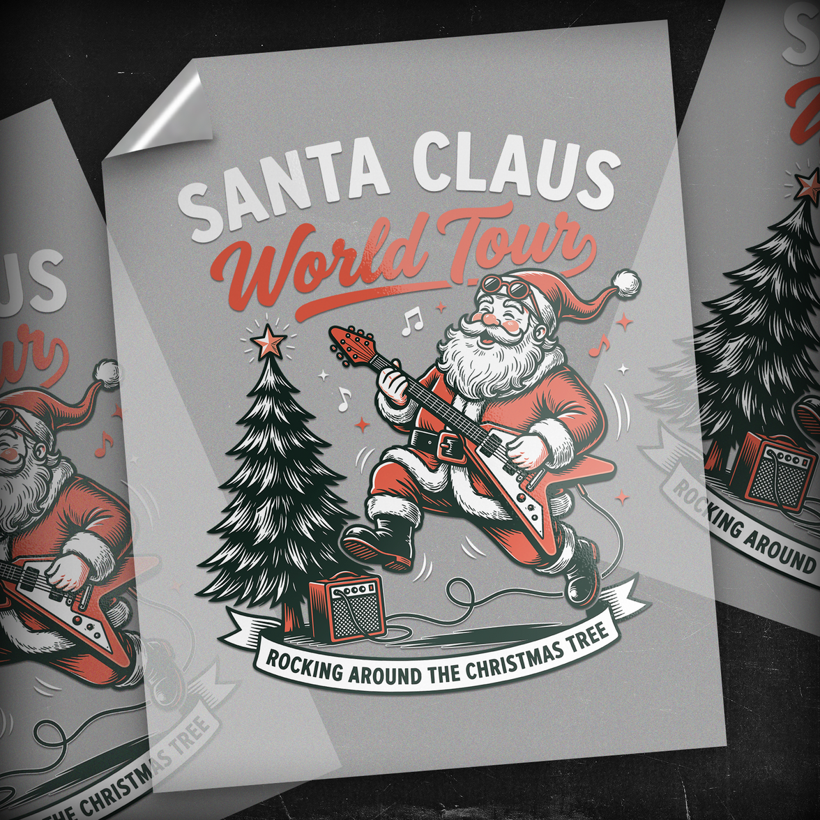 Santa Claus World Tour - DTF Transfer
