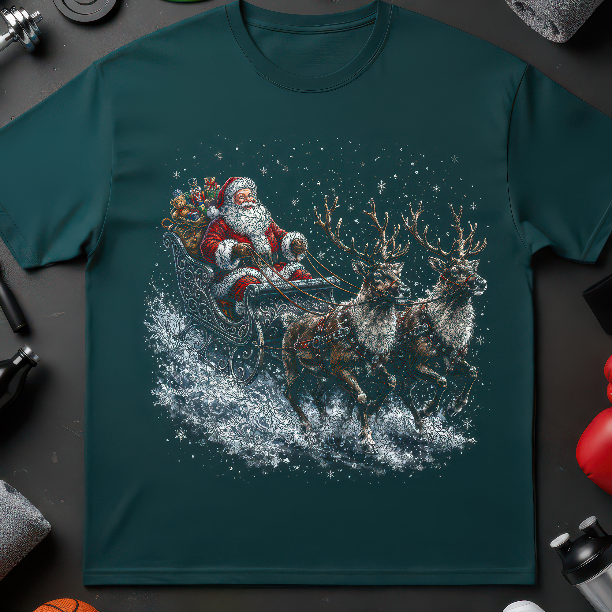 Santa’s Midnight Ride - DTF Transfer