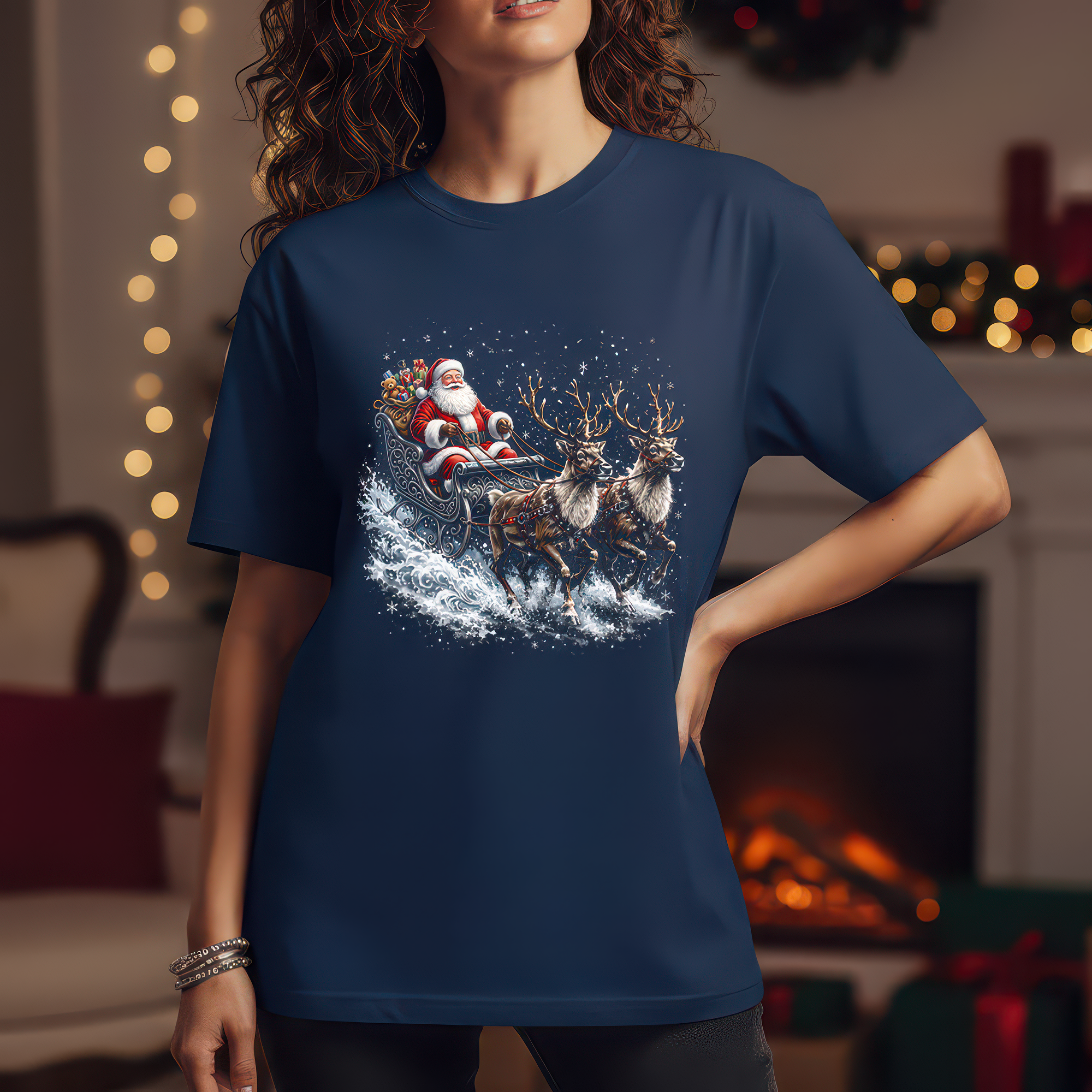 Santa’s Midnight Ride - DTF Transfer
