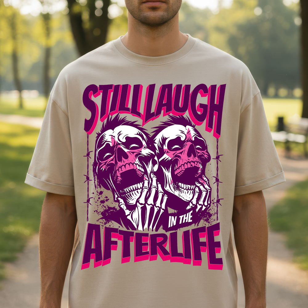 Skulls Laugh Their Death - DTF Transfer