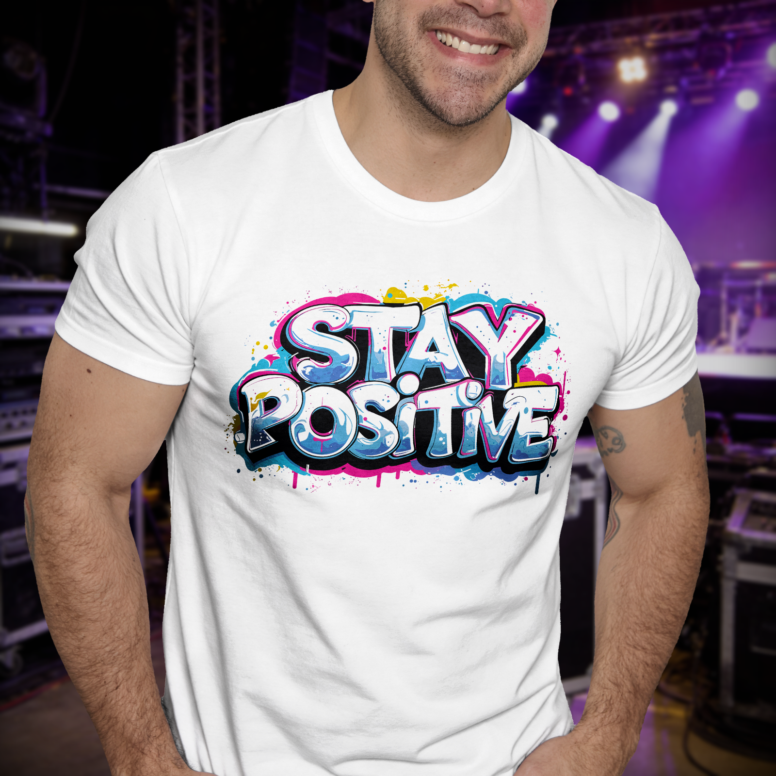 Stay Positive  - DTF Transfer