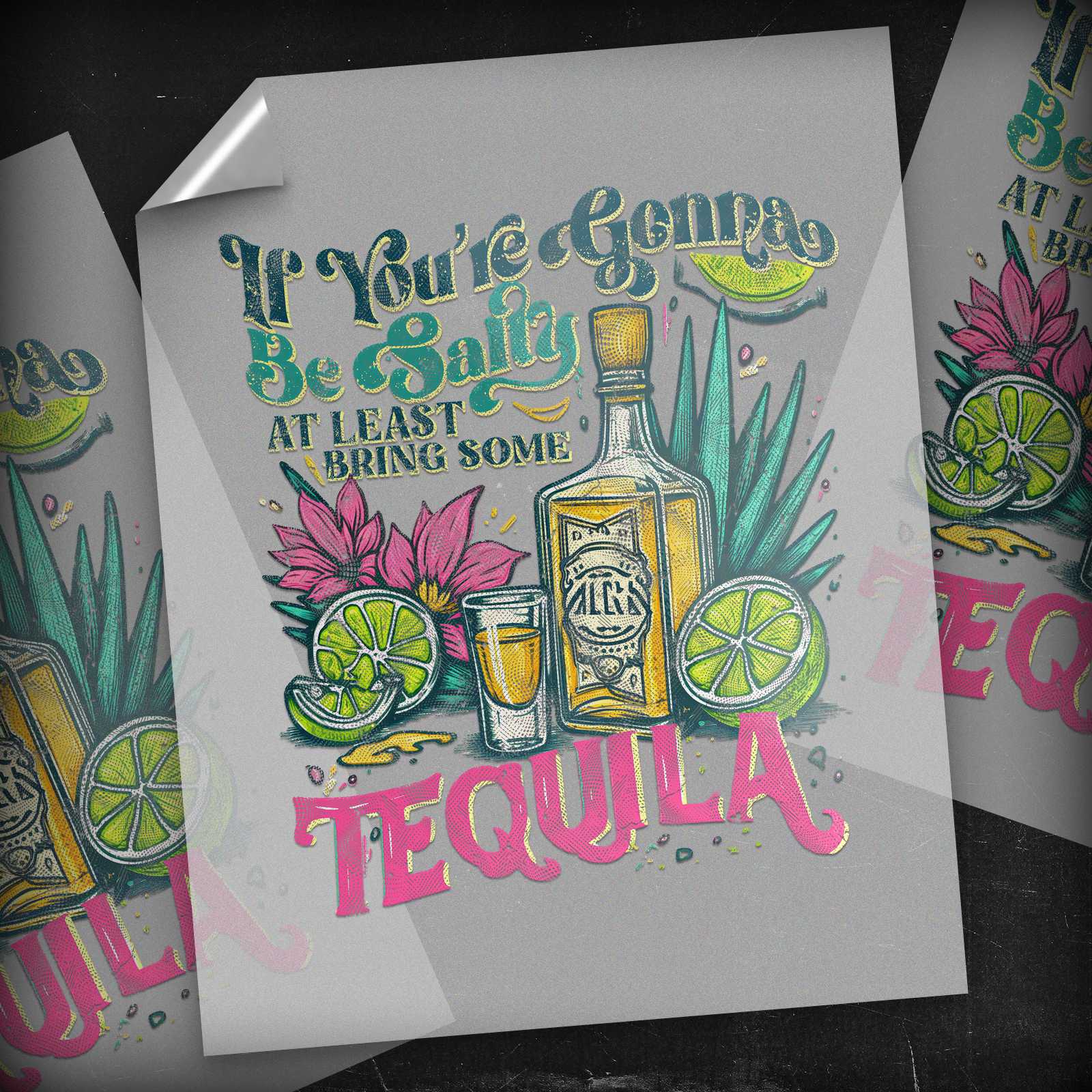 Bring Tequila  - DTF Transfer