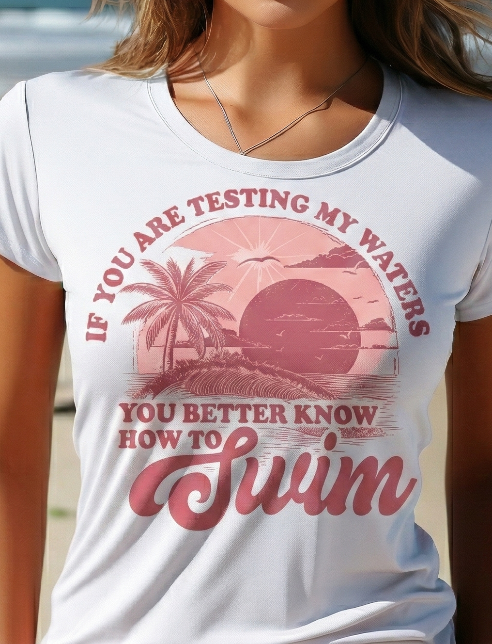 Testing Waters  - DTF Transfer