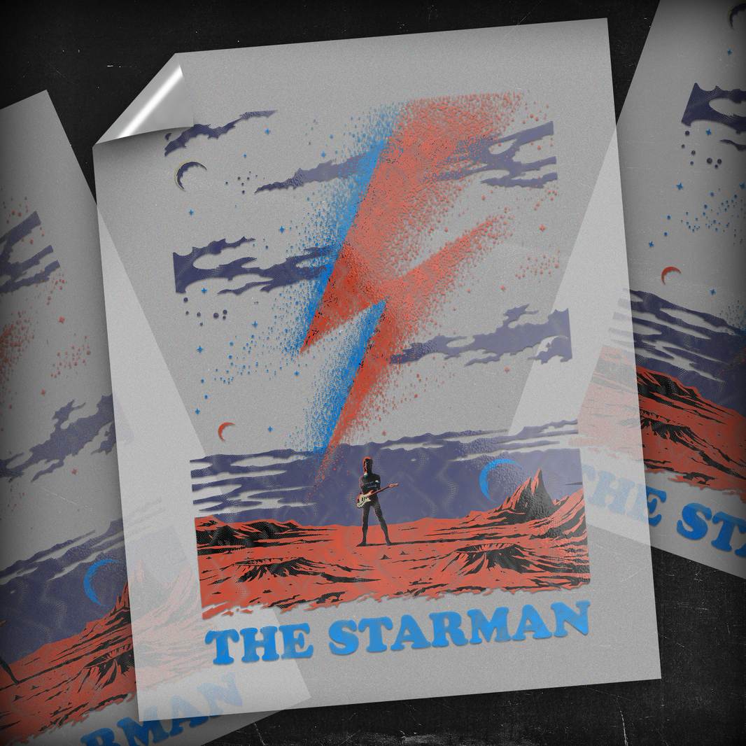 The Starman - DTF Transfer