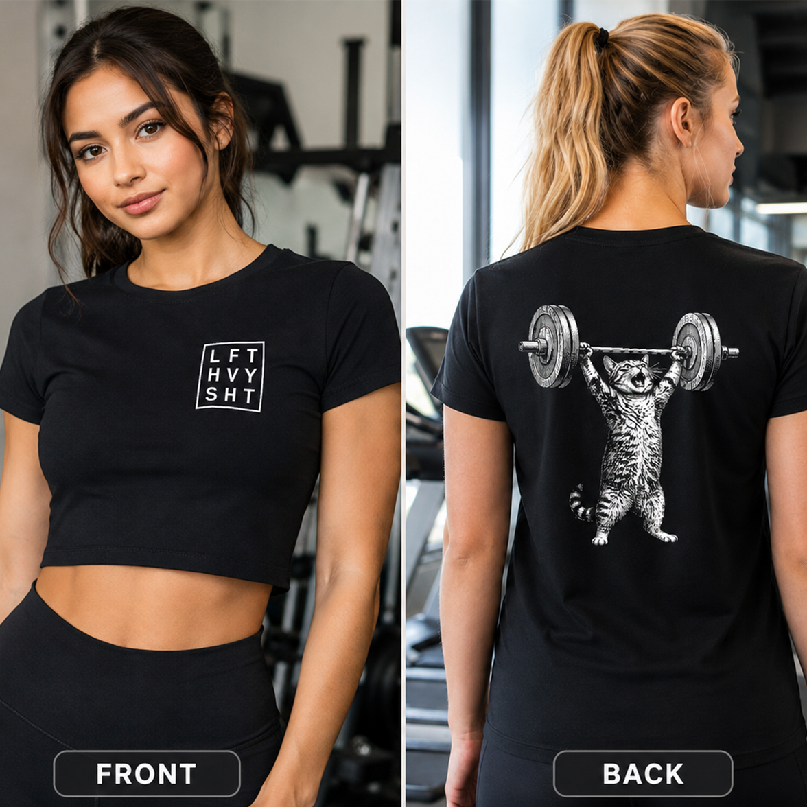Lift Heavy Cats - DTF Transfer