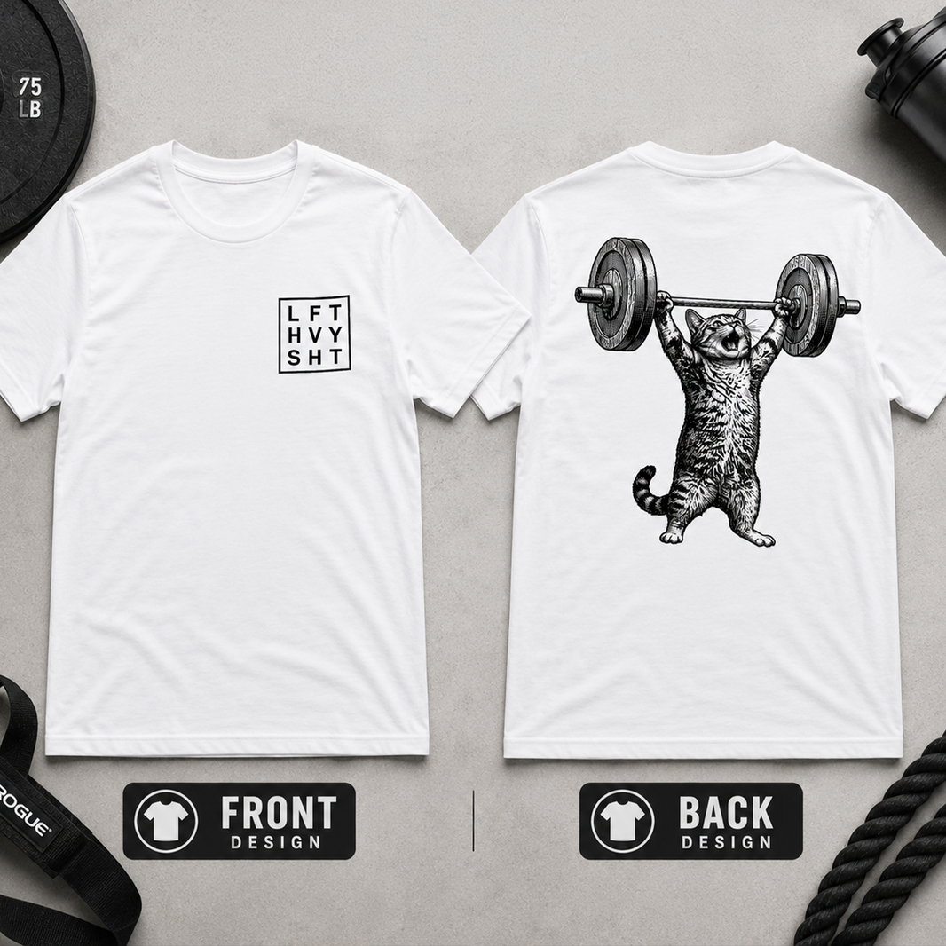 Lift Heavy Cats - DTF Transfer