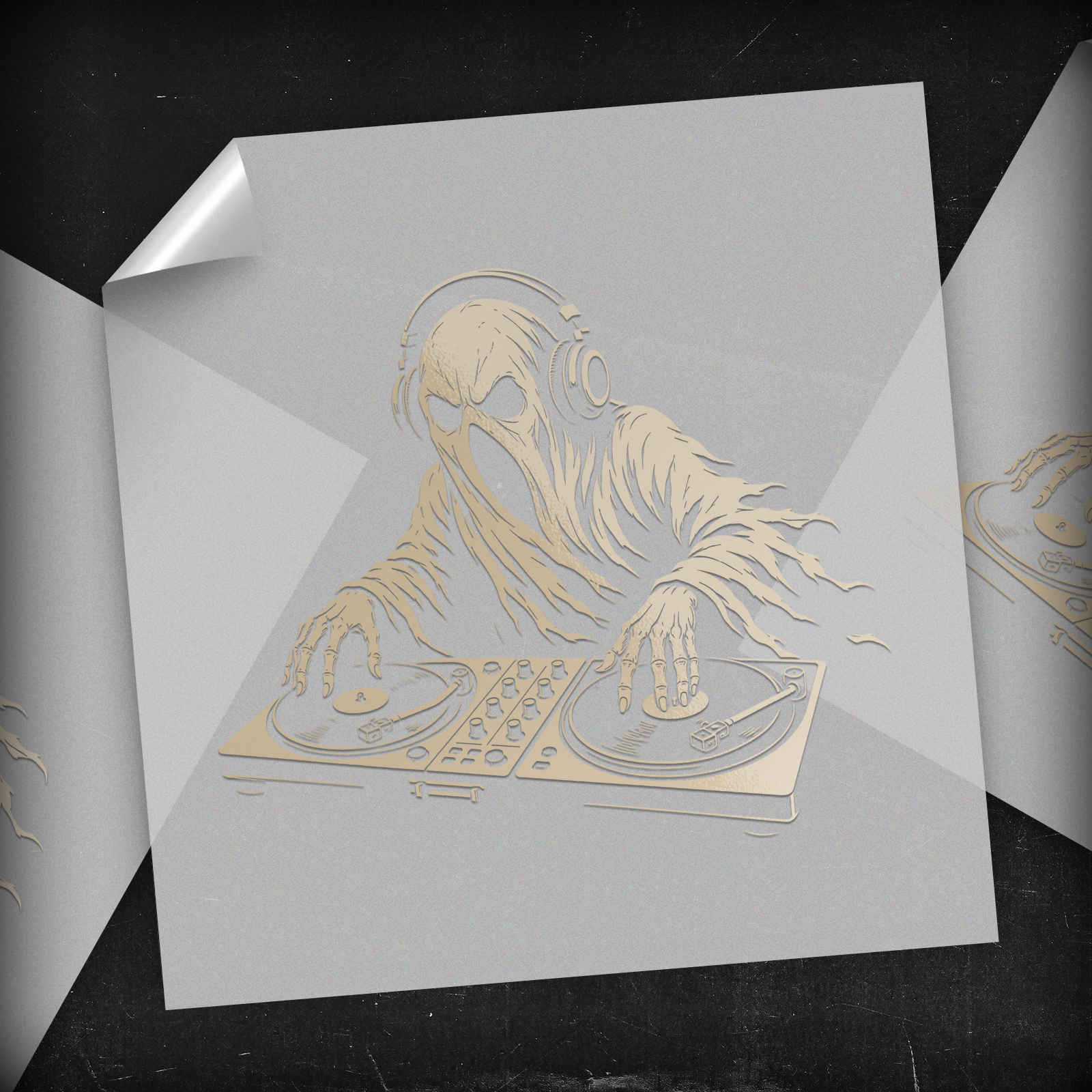 The Phantom DJ - DTF Transfer