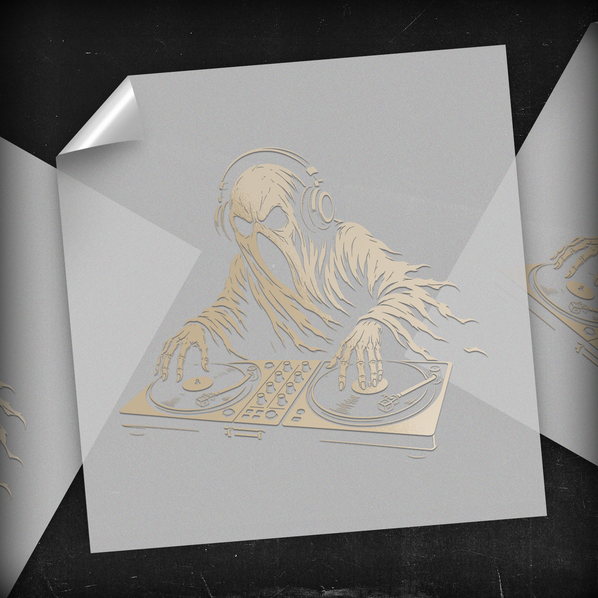 The Phantom DJ - DTF Transfer