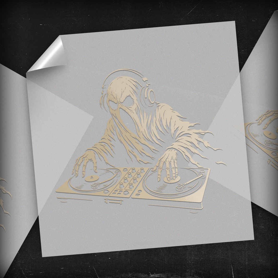 The Phantom DJ - DTF Transfer