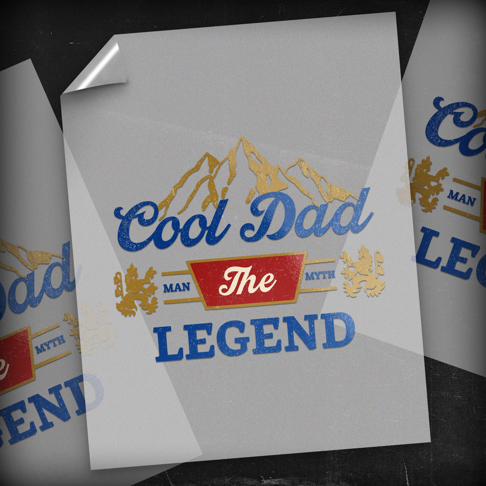 Cool Dad - DTF Transfer
