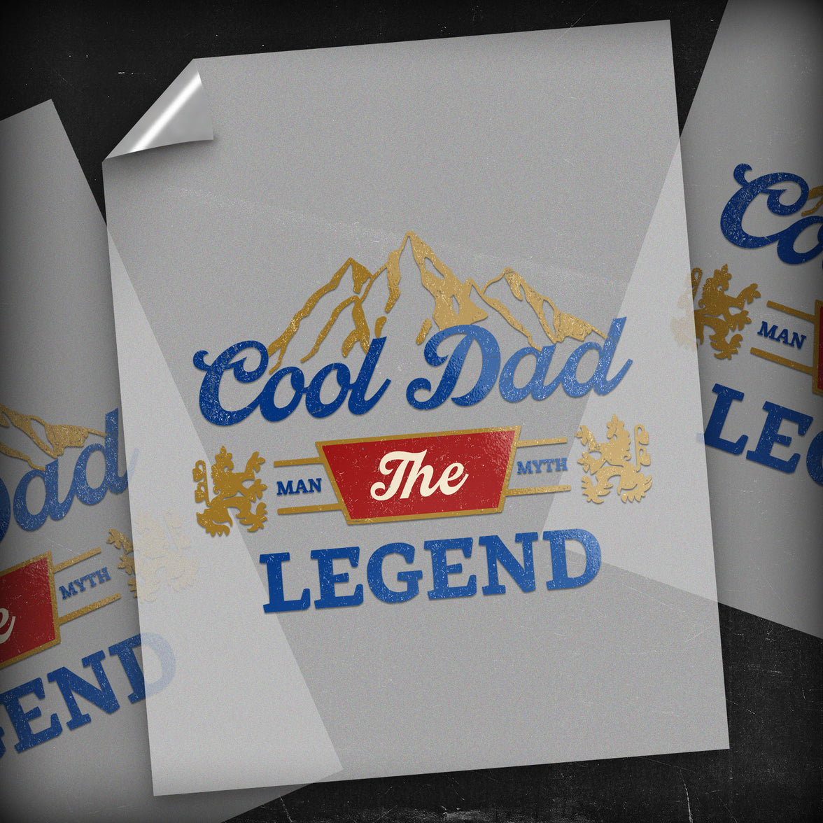 Cool Dad - DTF Transfer