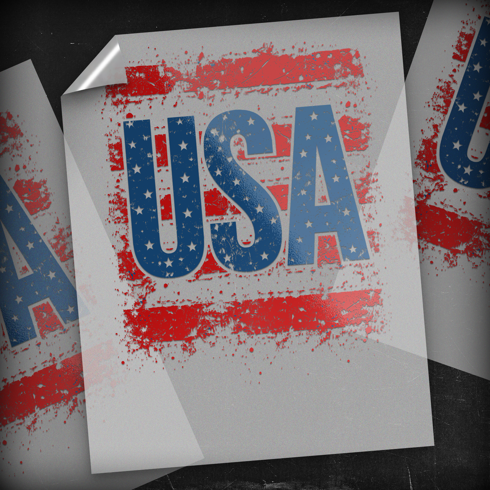 Rugged USA - DTF Transfer