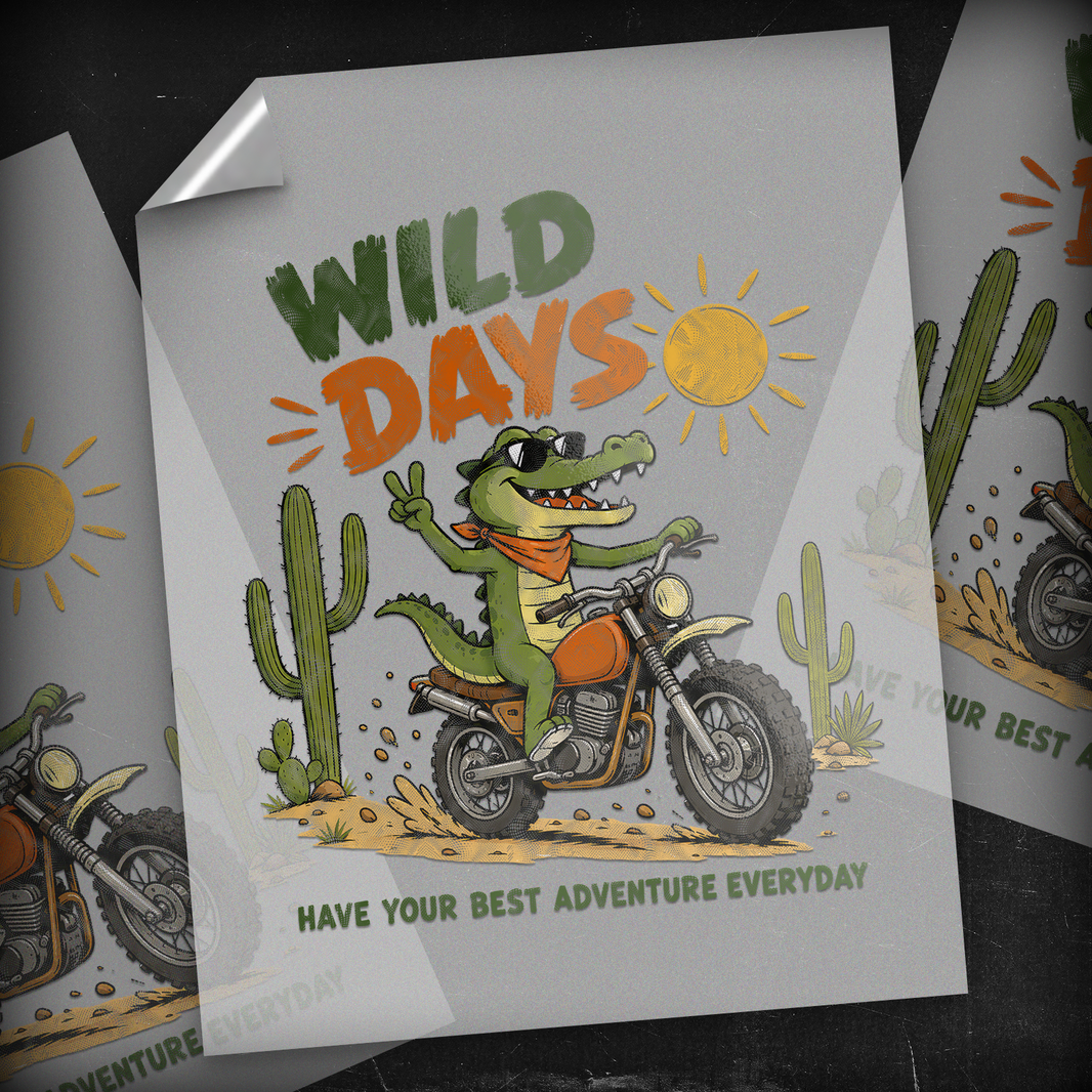 Wild Days - DTF Transfer