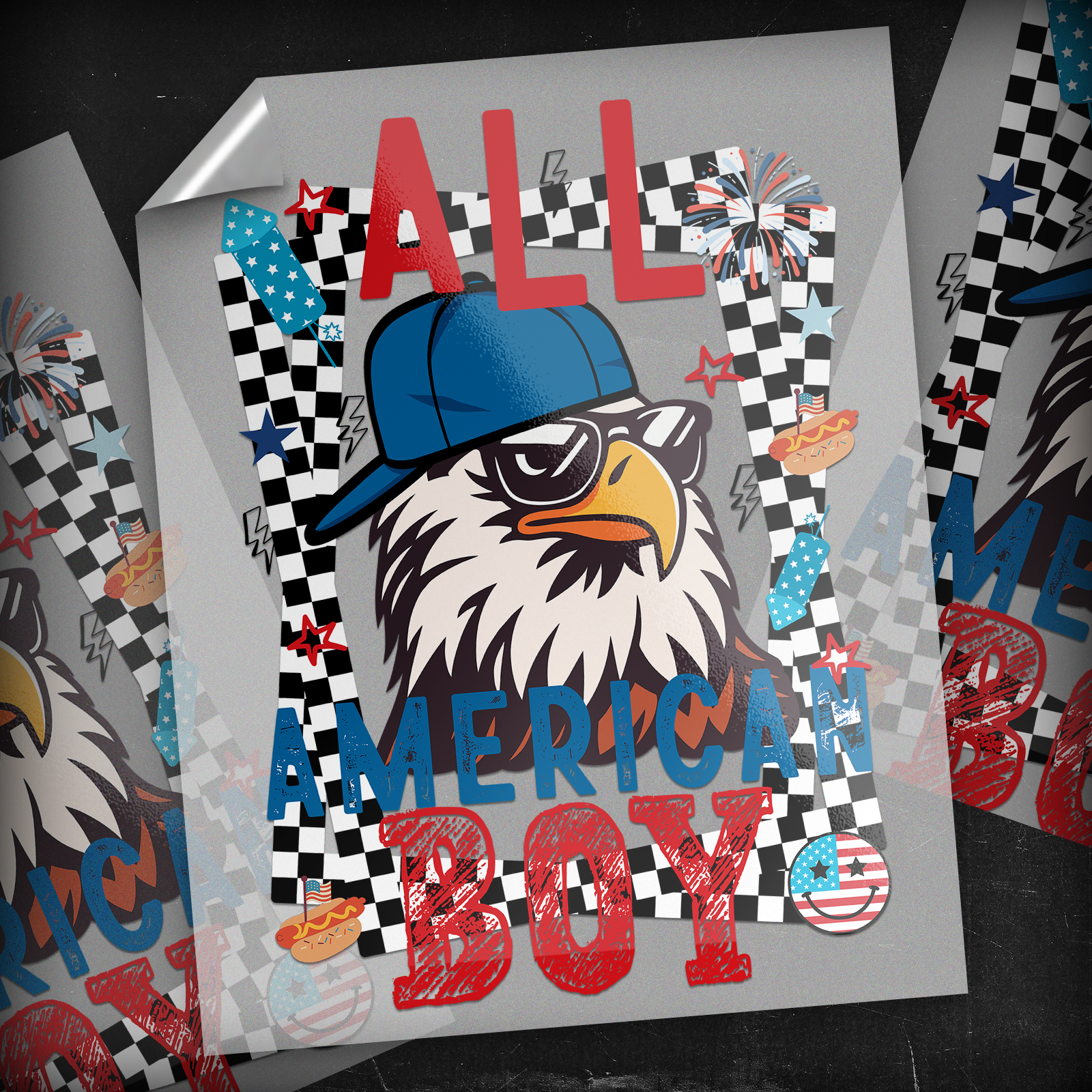 All American Boy - DTF Transfer