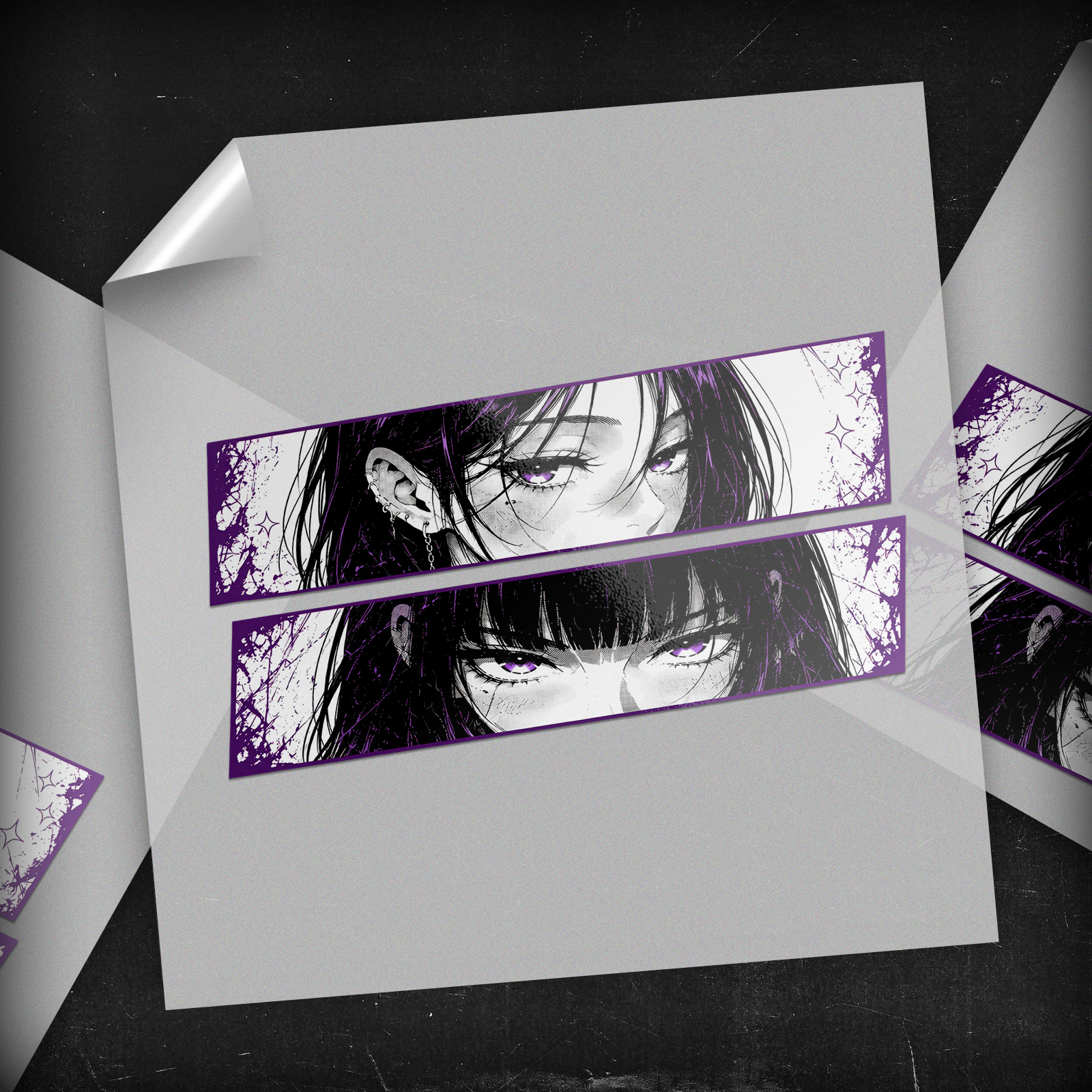 Anime Eyes - DTF Transfer