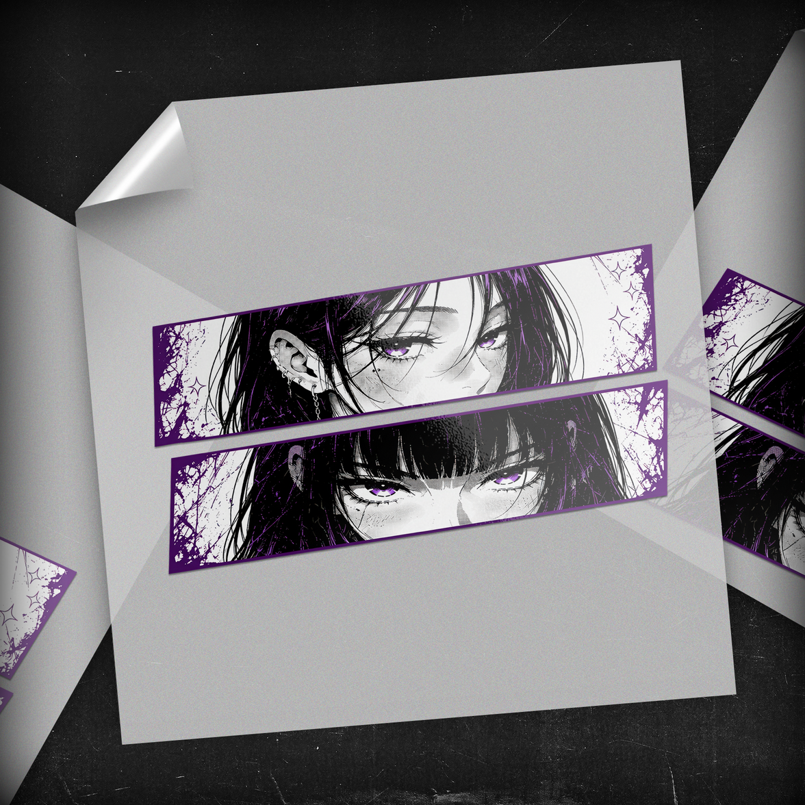 Anime Eyes - DTF Transfer