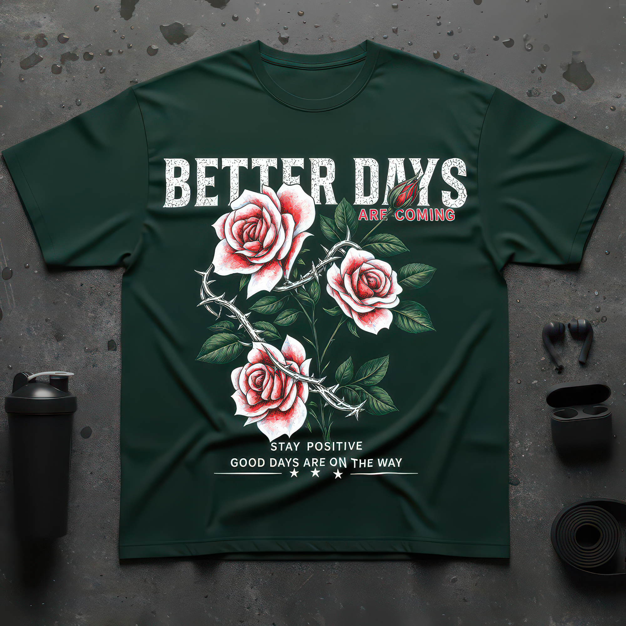 Better Days Rose - DTF Transfer