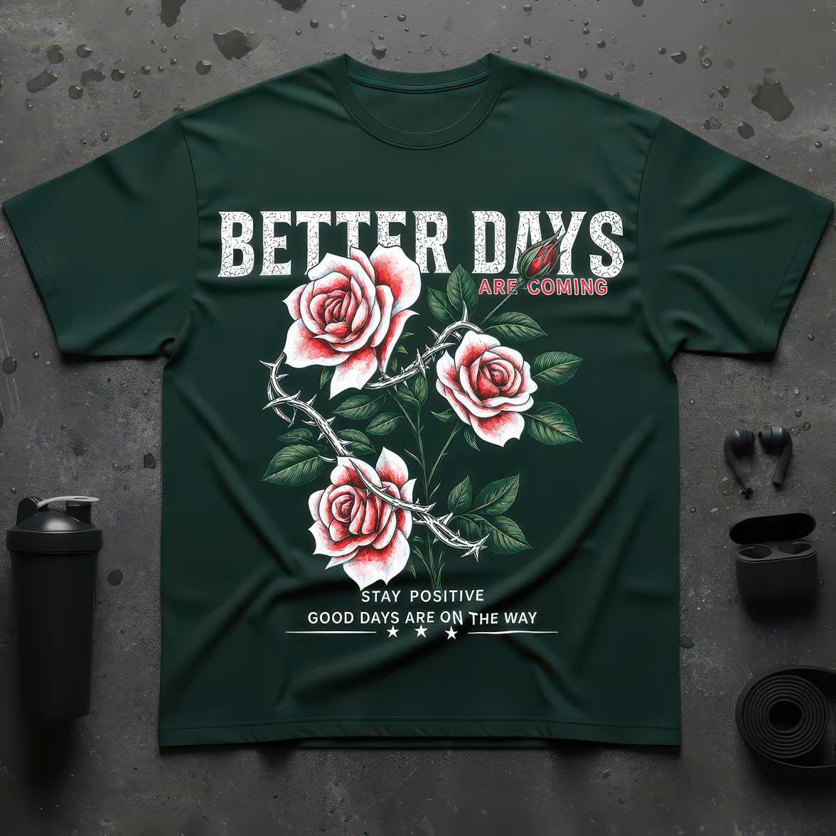 Better Days Rose - DTF Transfer