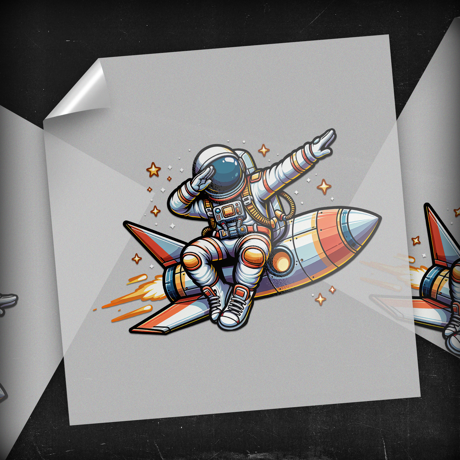 Dab Astronaut - DTF Transfer