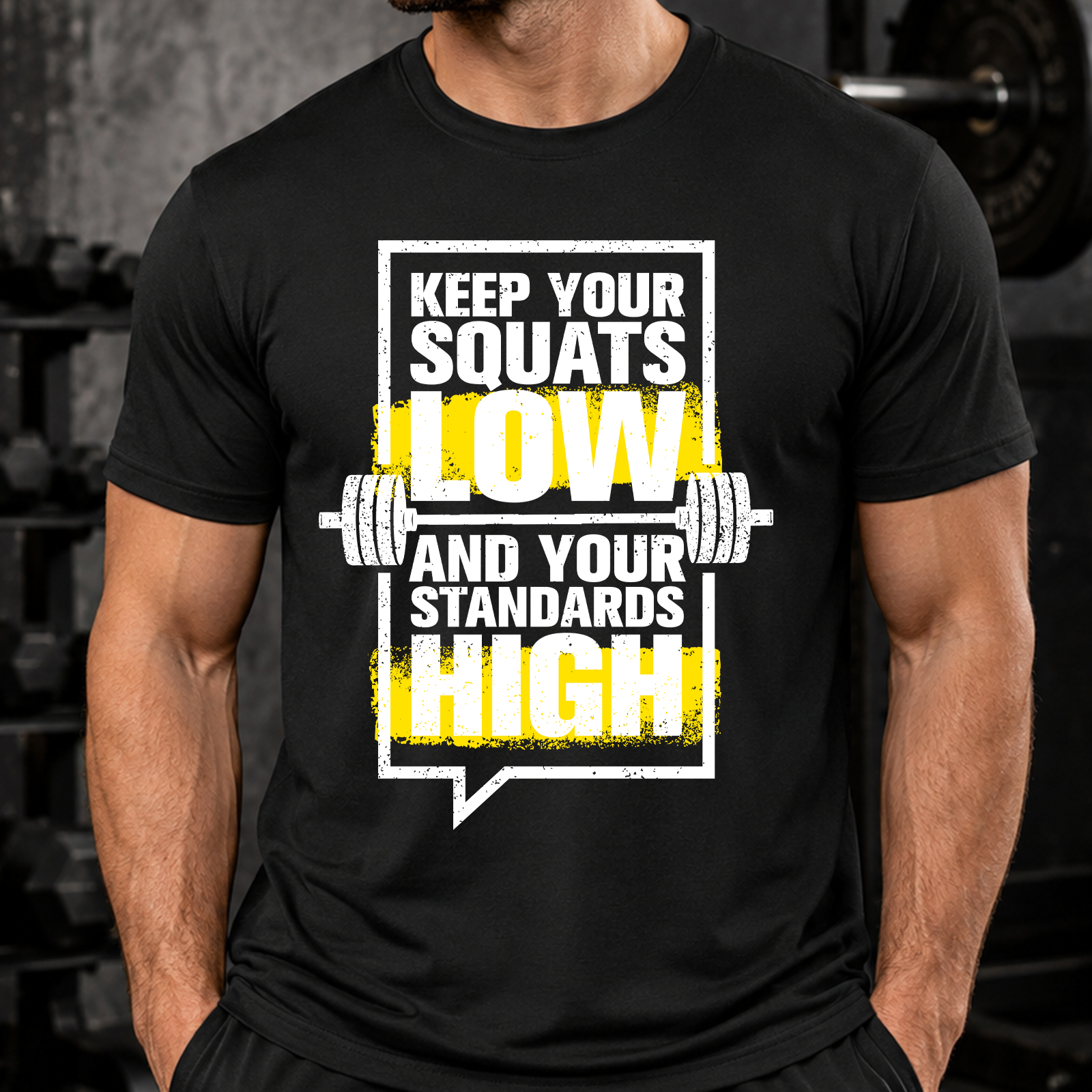 Squats Low, Standards High - DTF Transfer
