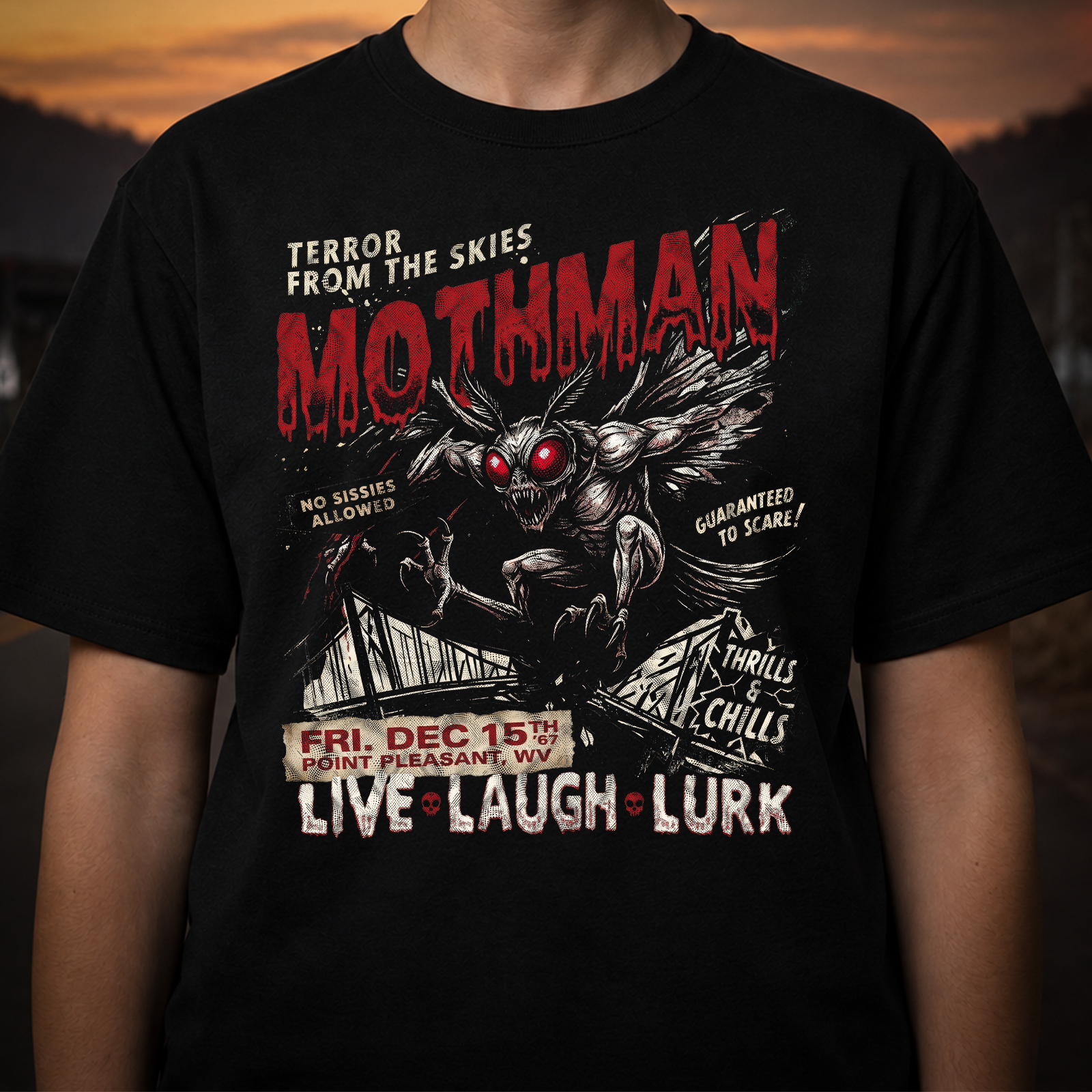 Mothman - DTF Transfer