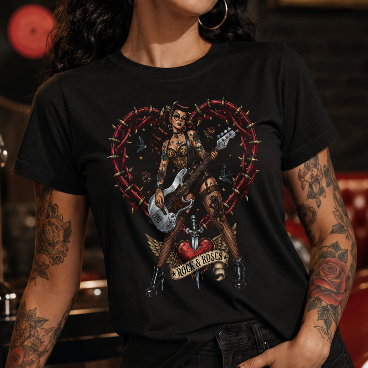 Rock n Roses - DTF Transfer