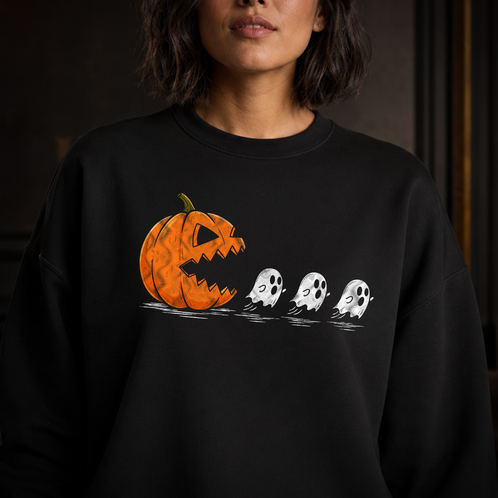Very Hungry Pumpkin - DTF Transfer