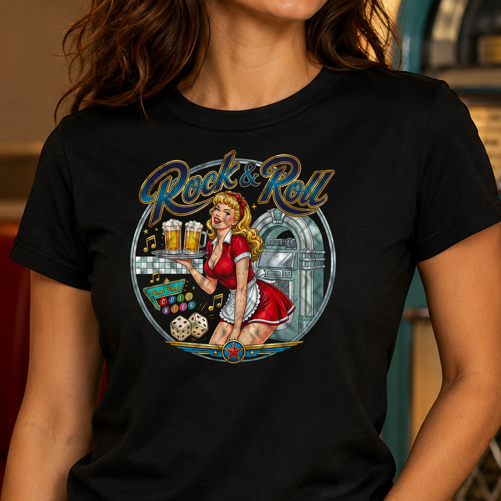 Rock & Roll Diner - DTF Transfer