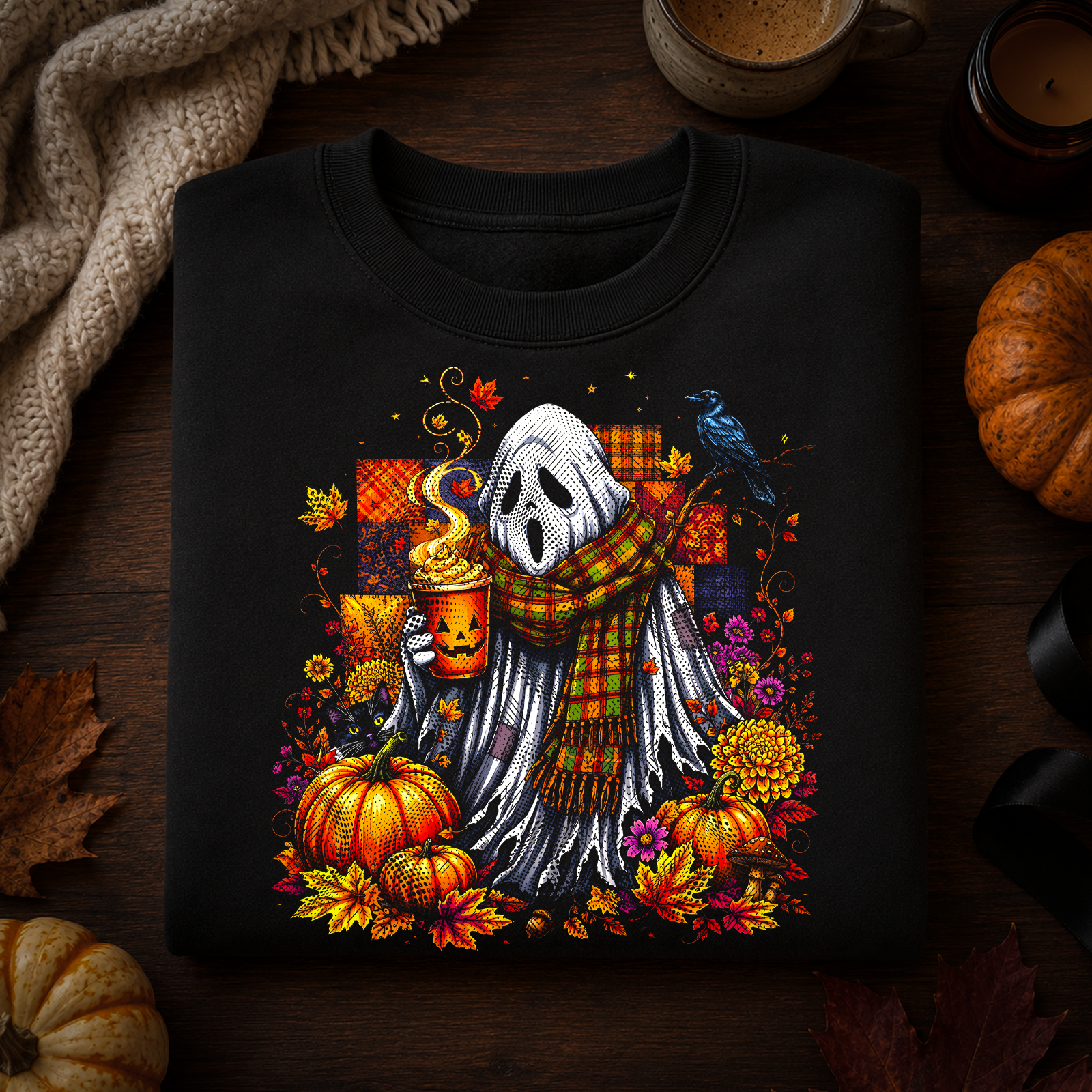Pumpkin Spice Ghoul - DTF Transfer
