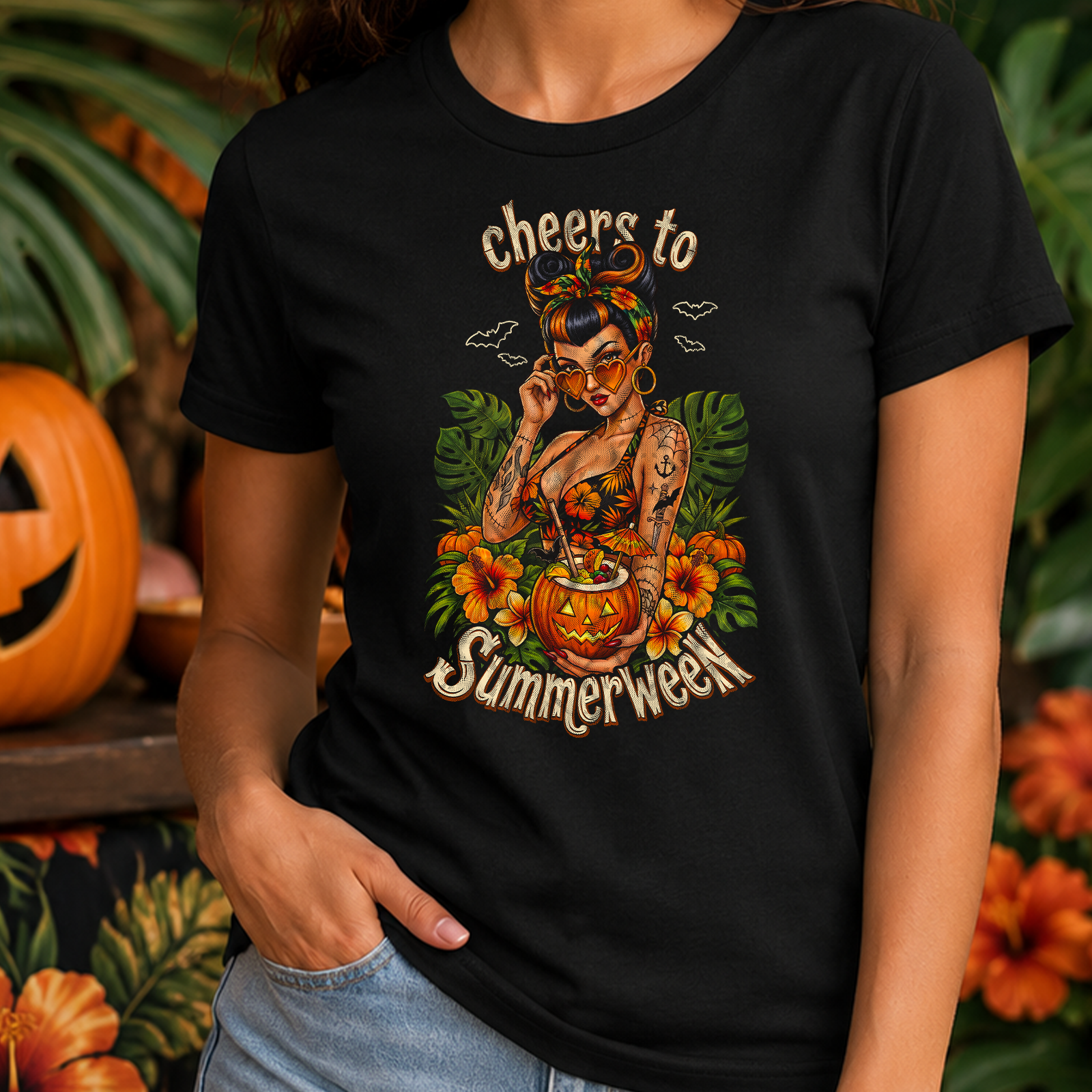 Cheers to Summerween - DTF Transfer