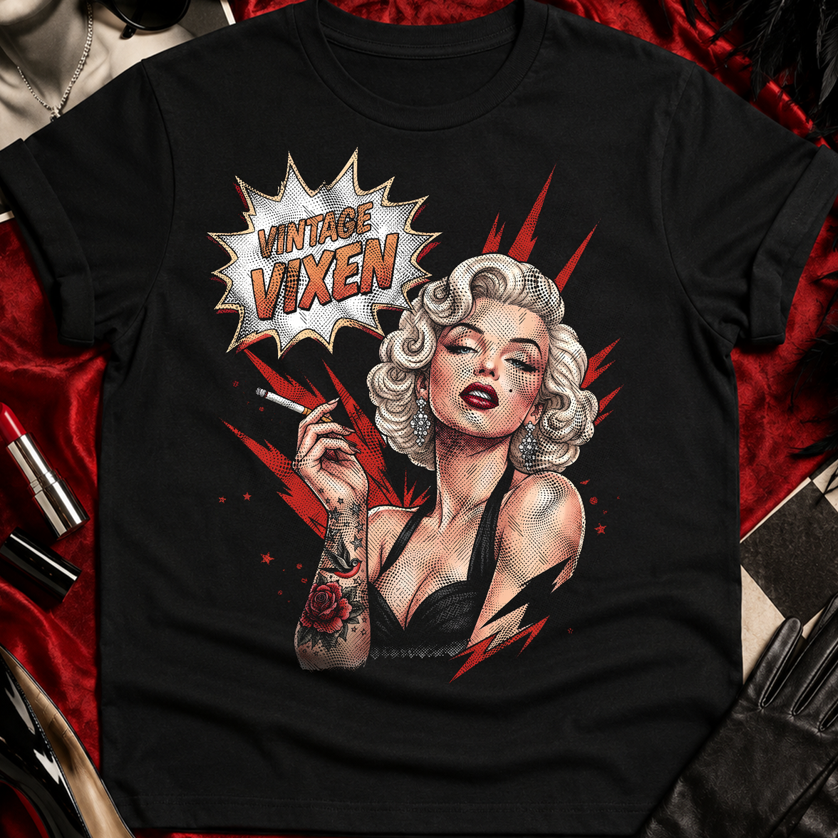 Vintage Vixen - DTF Transfer