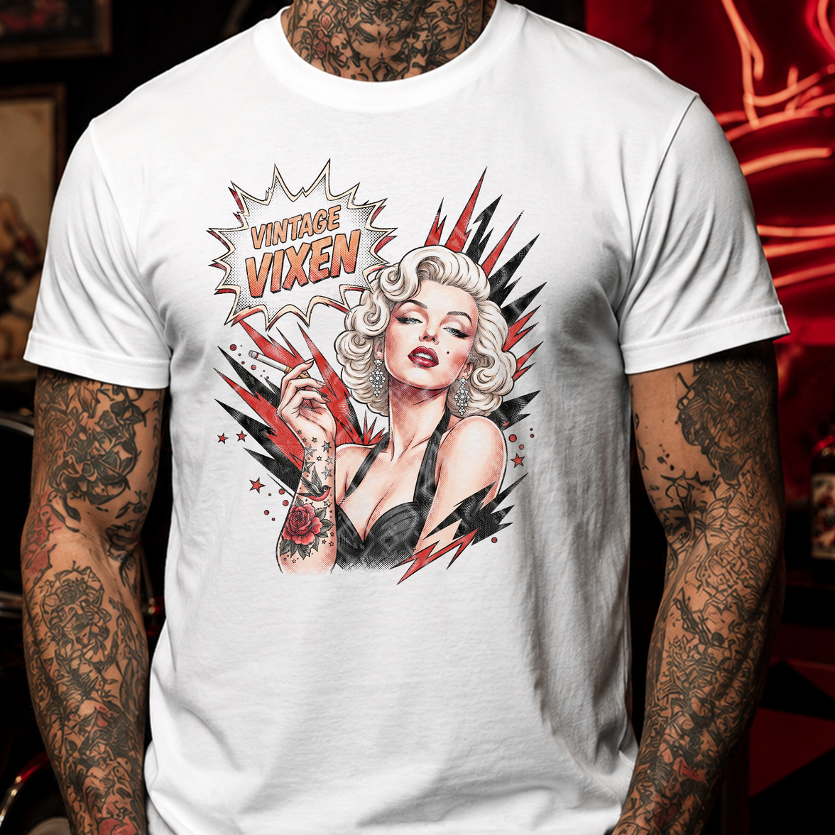 Vintage Vixen - DTF Transfer