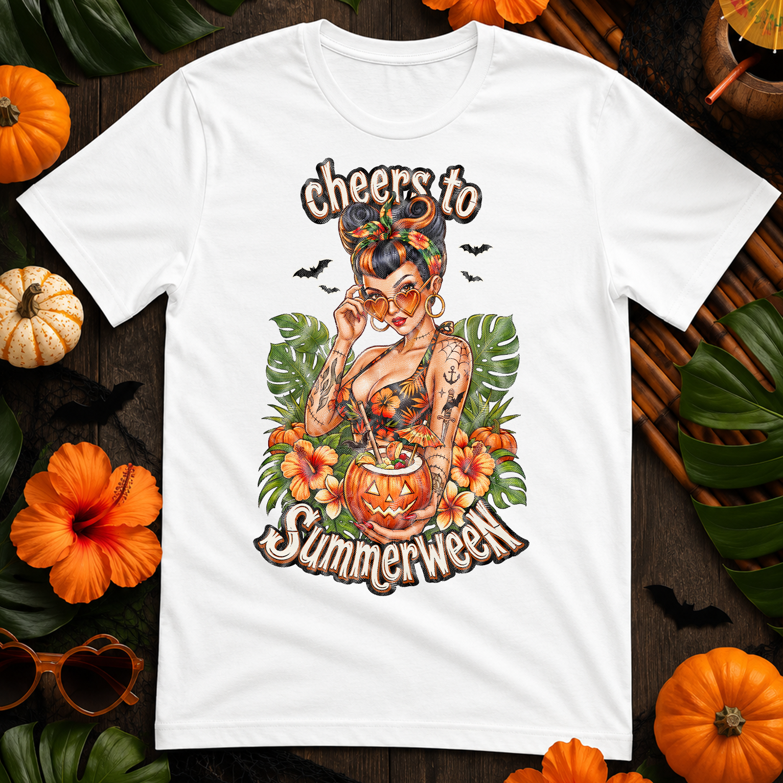 Cheers to Summerween - DTF Transfer