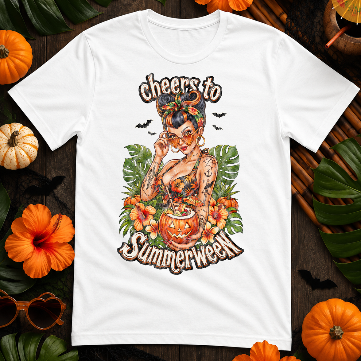 Cheers to Summerween - DTF Transfer