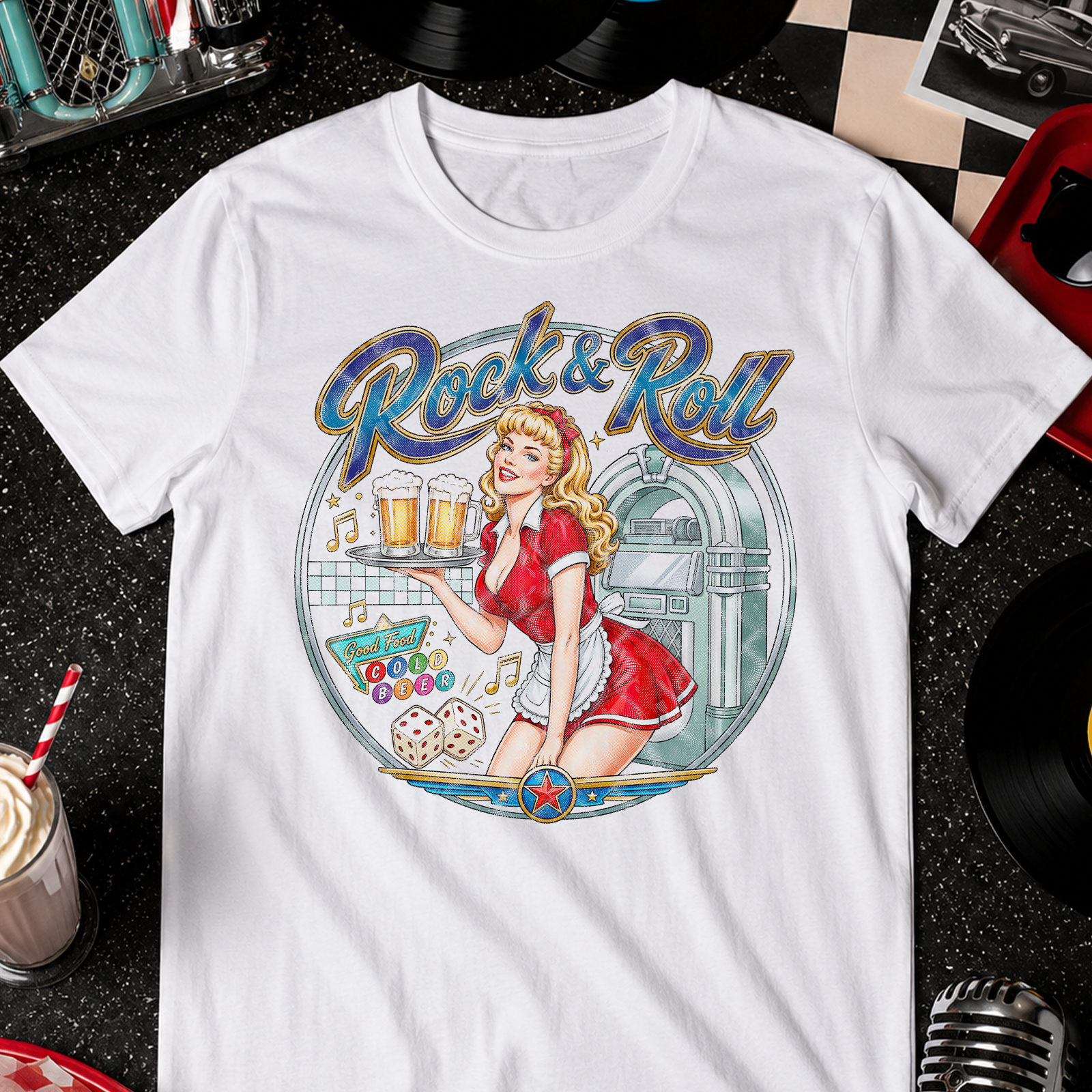Rock & Roll Diner - DTF Transfer