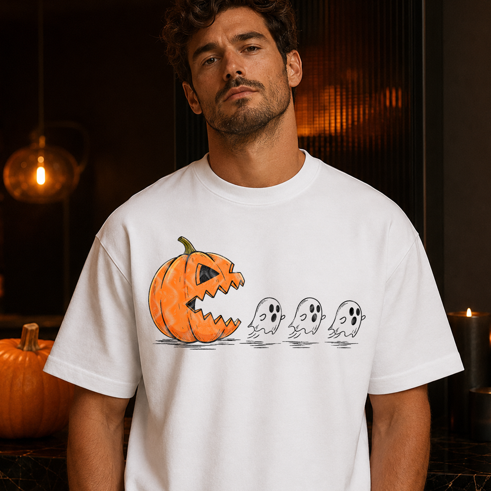 Very Hungry Pumpkin - DTF Transfer