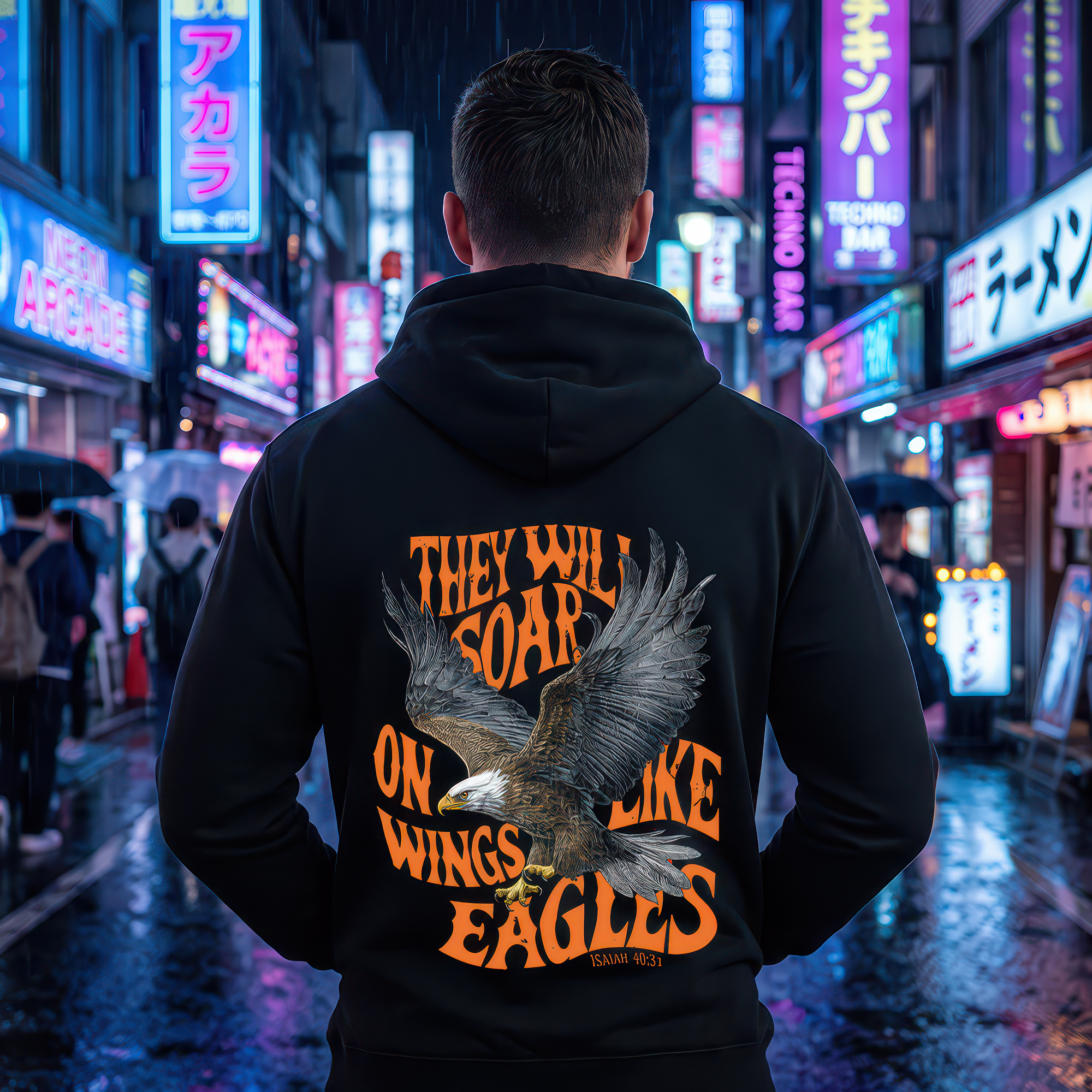 They Will Soar On Wings Like Eagles - DTF Transfer